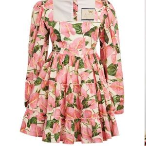 Agua by Agua Bendita Floral Avena Mini Dress